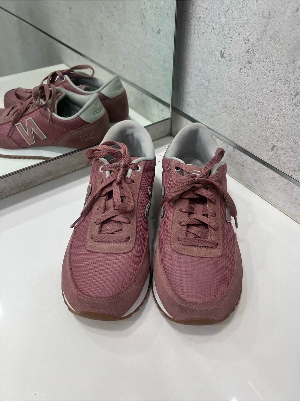 New Balance Kids Dusty Rose Running Sneakers